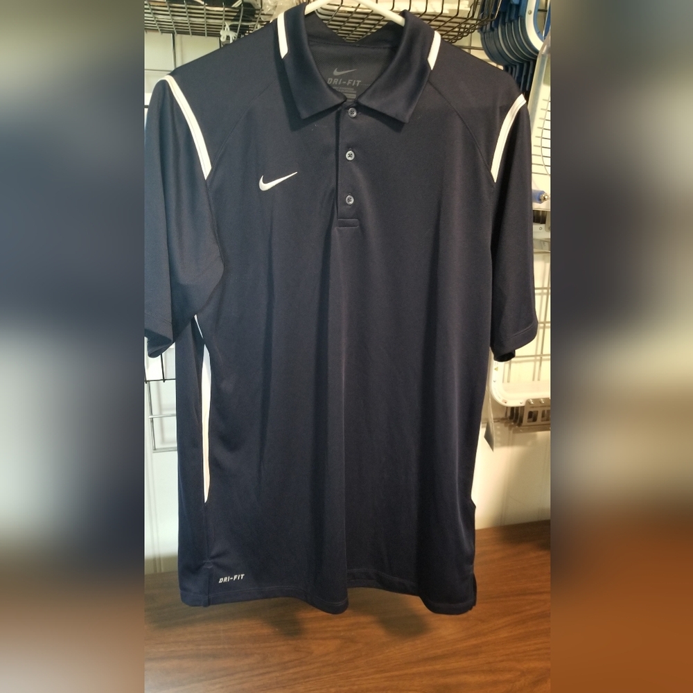 Nike dri-fit polo shirt